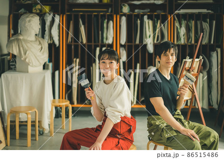 美術と学生 86515486