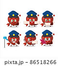 A picture of cheerful cupid love arrow postman cartoon design concept 86518266