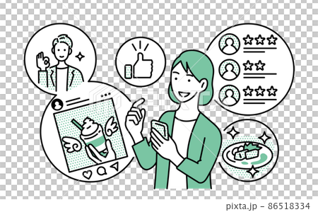 溫莎效應 信任口碑信息的人的插圖 86518334