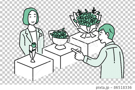 ゴルディロックス効果 おとり効果 商品を選ぶ人のイラスト ゴルディロックス効果 おとり効果 商品を選ぶ人のイラスト 86518336