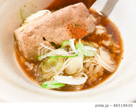 おでんの〆に豆腐茶飯 86519630