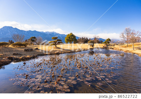 冬の池田町クラフトパークからの眺め 冬の池田町クラフトパークからの眺め 86522722
