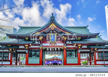 東京都　千代田区　山王日枝神社　神門 86523543