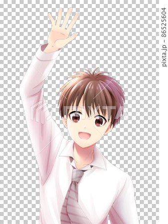 笑顔の少年 86525604