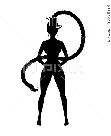 Scorpio zodiac sign artwork, adult coloring book page, beautiful horoscope symbol girl, vector illustration Scorpio zodiac sign artwork, adult coloring book page, beautiful horoscope symbol girl, vector illustration 86528834