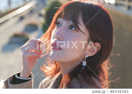 【女性写真】女性　ポートレート　ビューティー　美容 86530163