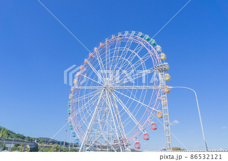 観覧車、淡路サービスエリアにて撮影、10月 観覧車、淡路サービスエリアにて撮影、10月 86532121