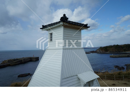 旧福浦灯台 石川県 能登半島 旧福浦灯台 石川県 能登半島 86534911