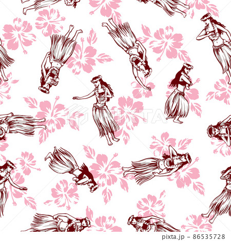 フラダンスの柄, 86535728