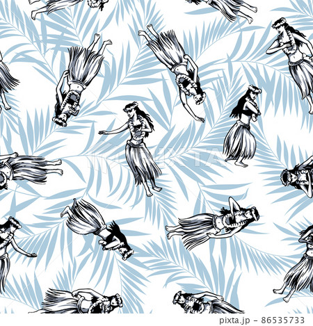 フラダンスの柄, 86535733