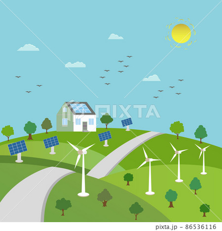 Ecology concept and environment conservation. Ecology concept and environment conservation. 86536116