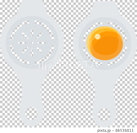 卵黄身分け器 エッグセパレーターのイラスト素材 ベクター 卵黄身分け器 エッグセパレーターのイラスト素材 ベクター 86538811