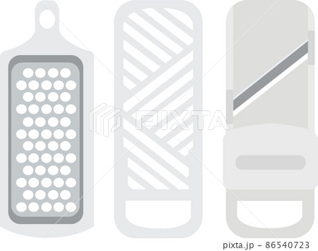 スライサー・おろし器のイラスト素材 ベクター スライサー・おろし器のイラスト素材 ベクター 86540723