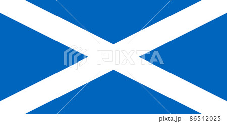 Scottish Flag of Scotland 86542025