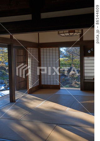 難波田城公園　旧大澤家住宅　座敷　部屋　富士見市 86544609