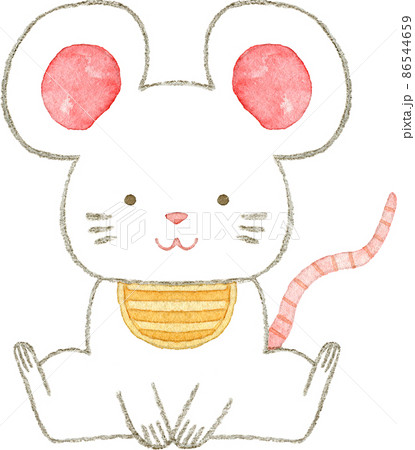 ねずみの赤ちゃんのイラスト ねずみの赤ちゃんのイラスト 86544659