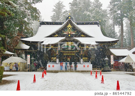 雪の東国三社 86544792