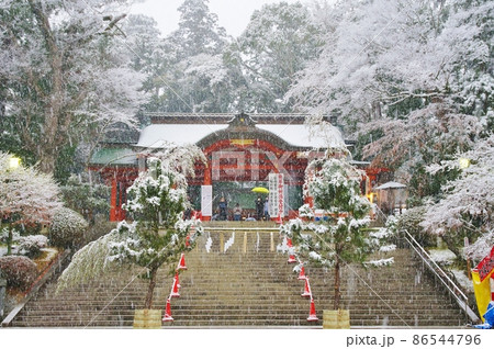 雪の東国三社 雪の東国三社 86544796