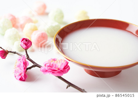 桃の節句の甘酒 86545015