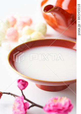 桃の節句の甘酒 86545018