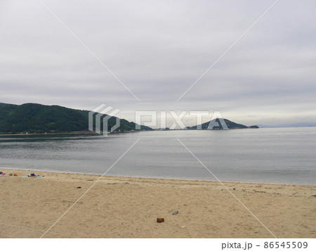 小豆島から見た海の景色 小豆島から見た海の景色 86545509