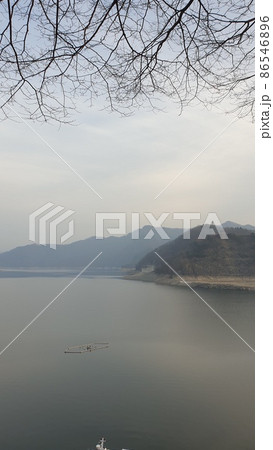 昭陽江 昭陽湖 冬の風景 86546896