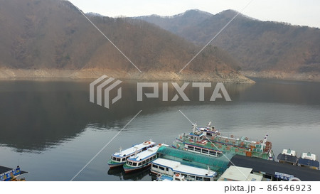 昭陽江 昭陽湖 冬の風景 86546923