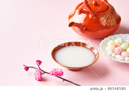 桃の節句の甘酒 桃の節句の甘酒 86548580