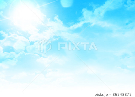 空　雲　風景　背景 86548875