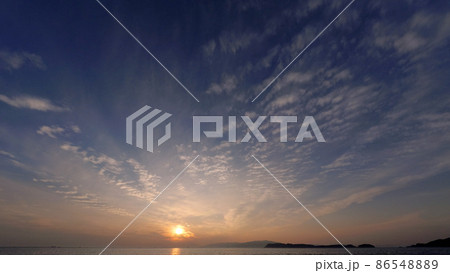 冬の夕空・広角・220129pm 冬の夕空・広角・220129pm 86548889