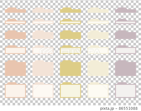 Tag sticker style decorative illustration material Tag sticker style decorative illustration material 86551088
