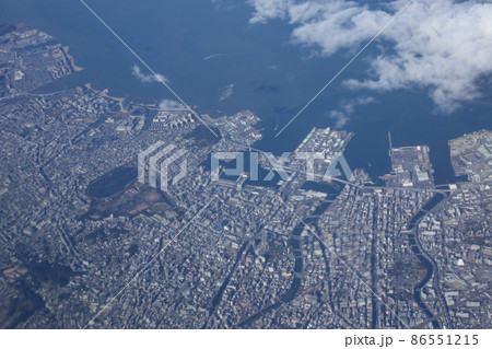 福岡市付近空撮 86551215
