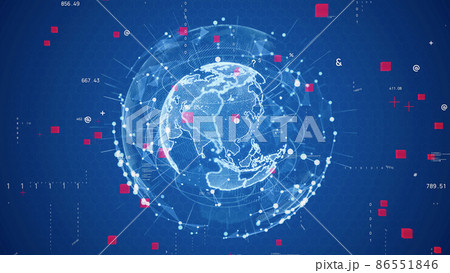 グローバルネットワーク　デジタルトランスフォーメーション 86551846
