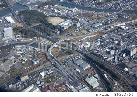 長崎インター付近空撮 86553759