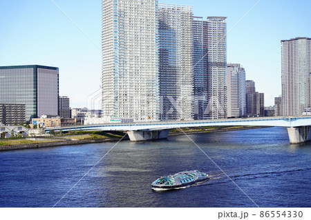 東京　晴海の風景 86554330