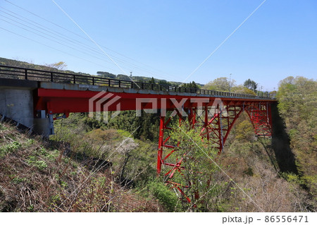 岩手　普代　国道45号線堀内大橋 86556471