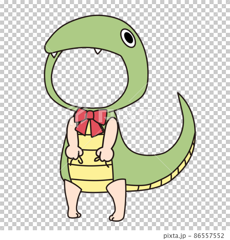 Kigurumi Photo Frame_Face Fitting Snake, Snake,... - Stock Illustration ...