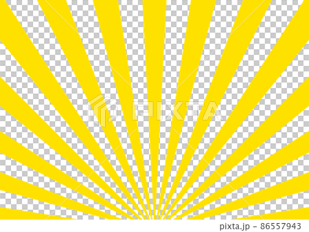 Radiation background yellow - Stock Illustration [86557943] - PIXTA