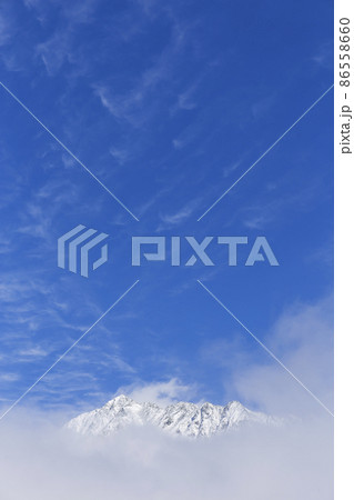 新穂高ロープウェイ 雪山 山頂展望台 穂高連峰 岐阜県 新穂高ロープウェイ 雪山 山頂展望台 穂高連峰 岐阜県 86558660