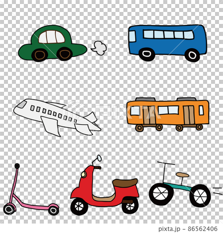 各種車輛插圖 86562406