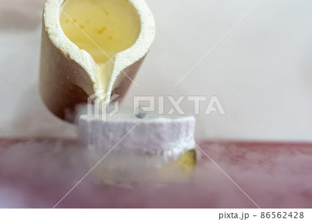experiments in a laboratory with liquid nitrogen 86562428