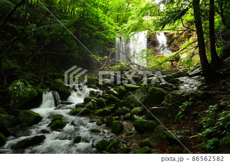 日本 栃木県 那須塩原 乙女の滝	 86562582