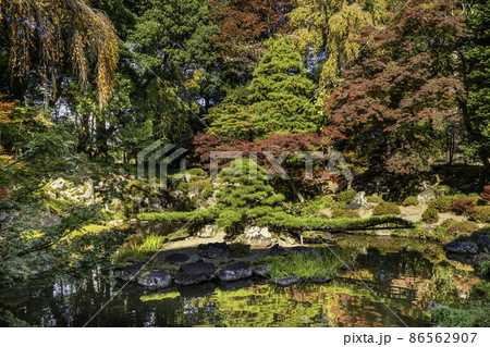 塩山 恵林寺 恵林寺庭園 山梨県甲州市 塩山 恵林寺 恵林寺庭園 山梨県甲州市 86562907