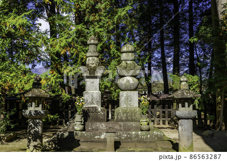 塩山　恵林寺　武田信玄の墓　山梨県甲州市 86563287