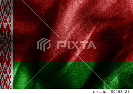 Abstract smooth silk background with the country flag 86563428