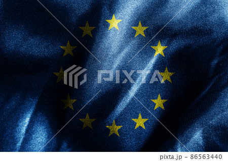 Abstract smooth silk background with the country flag 86563440