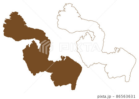 Otteroy island (Kingdom of Norway) map vector illustration, scribble sketch Otteroy map Otteroy island (Kingdom of Norway) map vector illustration, scribble sketch Otteroy map 86563631