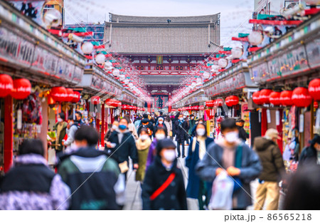 日本の東京都市景観 初7万人超全国・東京1万4086人過去最多…ステルス感染超爆発…=26日、浅草寺 日本の東京都市景観 初7万人超全国・東京1万4086人過去最多…ステルス感染超爆発…=26日、浅草寺 86565218