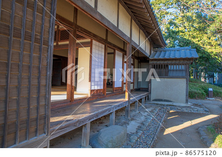 難波田城公園 旧金子家住宅 縁側 富士見市 難波田城公園 旧金子家住宅 縁側 富士見市 86575120