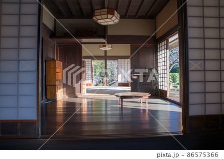 難波田城公園　旧金子家住宅　住居スペース　富士見市 86575366